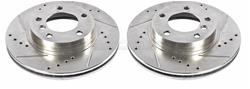 PowerStop Evolution Drilled and Slotted Rotors EBR-419XPR