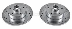 PowerStop Evolution Drilled and Slotted Rotors EBR-426XPR