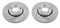 PowerStop Evolution Drilled and Slotted Rotors EBR-430XPR