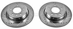 PowerStop Evolution Drilled and Slotted Rotors for 1994-1995 540I, 1991-1993 M5 - EBR-449XPR