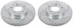 PowerStop Evolution Drilled and Slotted Rotors EBR-458XPR