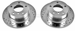 PowerStop Evolution Drilled and Slotted Rotors for 1995-1999 318TI - EBR-474XPR