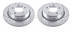 PowerStop Evolution Drilled and Slotted Rotors EBR-497XPR