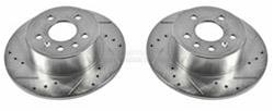 PowerStop Evolution Drilled and Slotted Rotors EBR-612XPR