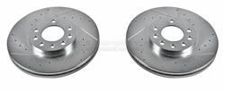 PowerStop Evolution Drilled and Slotted Rotors EBR-613XPR