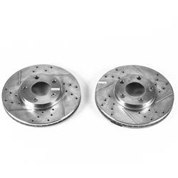 PowerStop Evolution Drilled and Slotted Rotors for 1998 PASSAT - EBR-616XPR