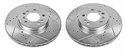 PowerStop Evolution Drilled and Slotted Rotors for 2000-2006 X5 - EBR-632XPR