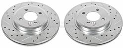 PowerStop Evolution Drilled and Slotted Rotors for 2002-2007 COOPER - EBR-651XPR