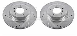 PowerStop Evolution Drilled and Slotted Rotors EBR-653XPR