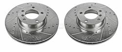PowerStop Evolution Drilled and Slotted Rotors for 2001-2003 530I, 2000-2003 540I - EBR-661XPR