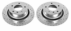 PowerStop Evolution Drilled and Slotted Rotors for 2003-2008 Z4 - EBR-670XPR