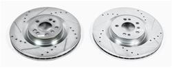 PowerStop Evolution Drilled and Slotted Rotors EBR-674XPR