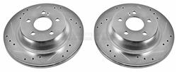 PowerStop Evolution Drilled and Slotted Rotors EBR-686XPR
