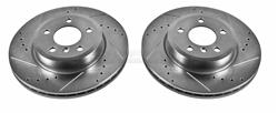 PowerStop Evolution Drilled and Slotted Rotors for 2004-2010 X3 - EBR-688XPR