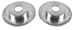 PowerStop Evolution Drilled and Slotted Rotors for 1999-2009 9-5 - EBR-693XPR