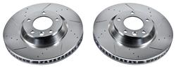PowerStop Evolution Drilled and Slotted Rotors for 2003-2013 CAYENNE, 2007-2015 Q7, 2004-2008 TOUAREG - EBR-822XPR