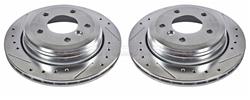 PowerStop Evolution Drilled and Slotted Rotors for 2001-2005 325XI - EBR-826XPR