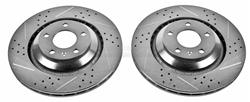 PowerStop Evolution Drilled and Slotted Rotors for 2006 A6, 2005-2011 A6 QUATTRO - EBR829XPR