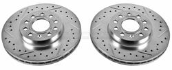 PowerStop Evolution Drilled and Slotted Rotors EBR-830XPR