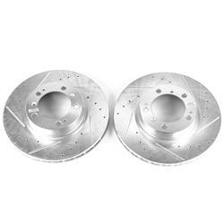 PowerStop Evolution Drilled and Slotted Rotors for 1999-2008 911, 2000-2012 BOXSTER, 2006-2012 CAYMAN - EBR834XPR