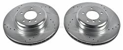 PowerStop Evolution Drilled and Slotted Rotors EBR-840XPR