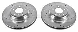 PowerStop Evolution Drilled and Slotted Rotors EBR-850XPR