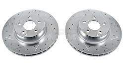 PowerStop Evolution Drilled and Slotted Rotors for 2006 E350, 2003-2006 E500 - EBR-862XPR
