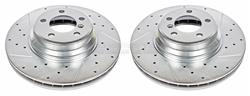 PowerStop Evolution Drilled and Slotted Rotors EBR-864XPR