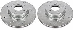 PowerStop Evolution Drilled and Slotted Rotors EBR-870XPR