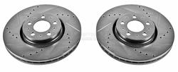 PowerStop Evolution Drilled and Slotted Rotors EBR-893XPR