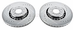 PowerStop Evolution Drilled and Slotted Rotors for 2003-2014 XC90 - EBR894XPR