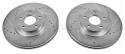 PowerStop Evolution Drilled and Slotted Rotors EBR-896XPR