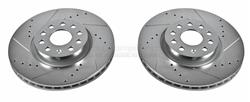 PowerStop Evolution Drilled and Slotted Rotors EBR-898XPR