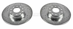 PowerStop Evolution Drilled and Slotted Rotors EBR-899XPR