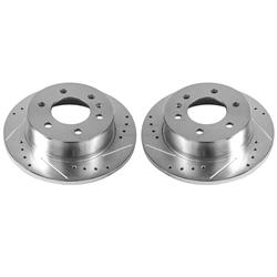 PowerStop Evolution Drilled and Slotted Rotors EBR1038XPR