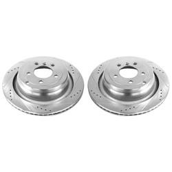 PowerStop Evolution Drilled and Slotted Rotors for 2006-2012 RANGE ROVER - EBR1045XPR