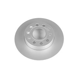 PowerStop Evolution GEOMET Coated Rotors for 2008 A3, 2005-2010 JETTA, 2006-2009 RABBIT - EBR1069EVC