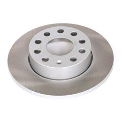 PowerStop Coated Hat and Edge Rotors for 2008 A3, 2005-2010 JETTA, 2006-2009 RABBIT - EBR1069SCR