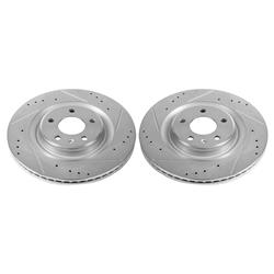 PowerStop Evolution Drilled and Slotted Rotors EBR1209XPR