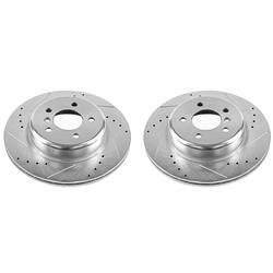 PowerStop Evolution Drilled and Slotted Rotors EBR1235XPR