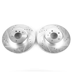 PowerStop Evolution Drilled and Slotted Rotors EBR1237XPR