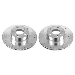 PowerStop Evolution Drilled and Slotted Rotors for 2011-2017 X3, 2015-2018 X4 - EBR1240XPR