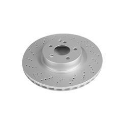 PowerStop Evolution GEOMET Coated Rotors for 2012-2015 C250, 2013-2016 E400, 2010-2017 E550 - EBR1265EVC