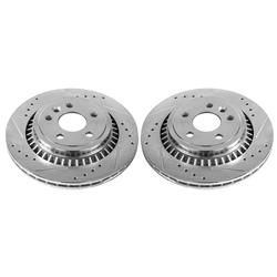 PowerStop Evolution Drilled and Slotted Rotors for 2010-2017 XC60 - EBR1284XPR