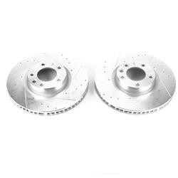 PowerStop Evolution Drilled and Slotted Rotors for 2011-2018 CAYENNE, 2011-2015 TOUAREG - EBR1291XPR