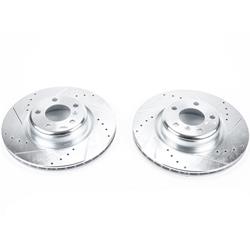 PowerStop Evolution Drilled and Slotted Rotors EBR1404XPR