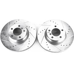 PowerStop Evolution Drilled and Slotted Rotors EBR1445XPR