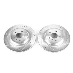 PowerStop Evolution Drilled and Slotted Rotors EBR1453XPR