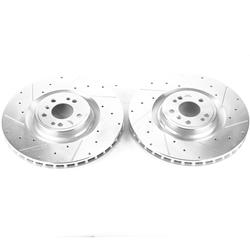 PowerStop Evolution Drilled and Slotted Rotors EBR1461XPR