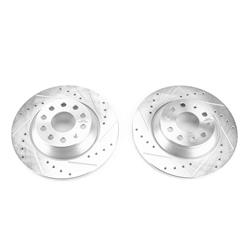 PowerStop Evolution Drilled and Slotted Rotors EBR1498XPR